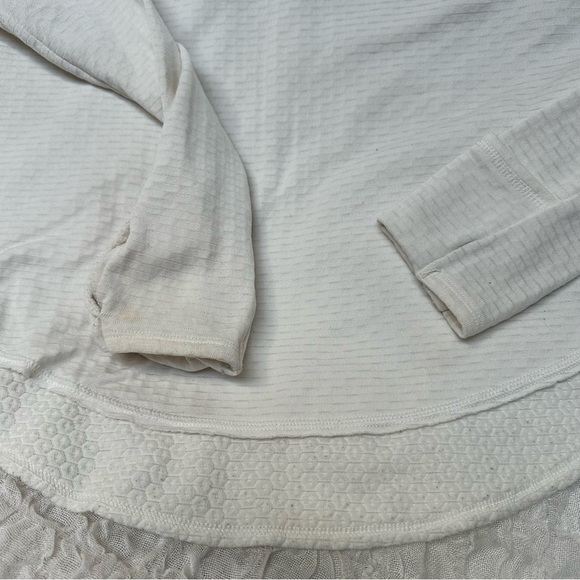 Nike Dri-Fit Sphere Element Half Zip Running Pullover Cream Small - Picture 3 of 13